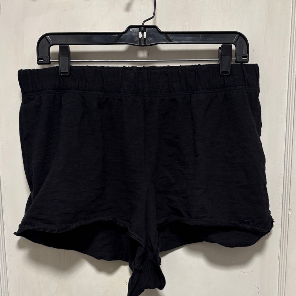 PINK Victoria Secrets 100% Cotton Black Casual Shorts X-Large